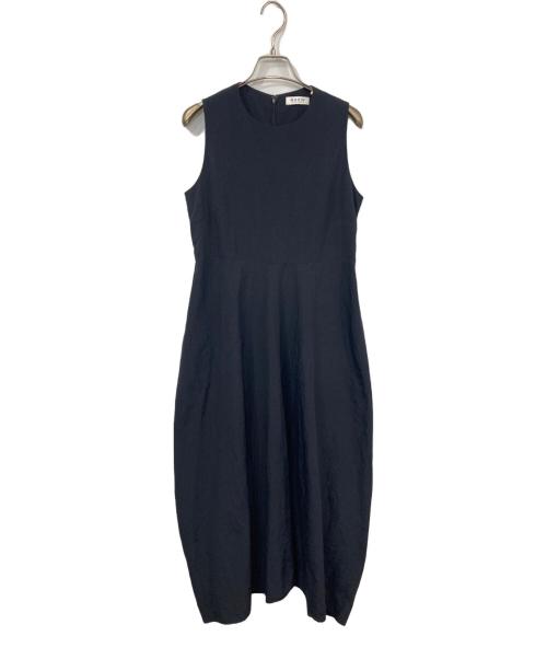 MARW UNITED ARROWS（マルゥ ユナイテッドアローズ）MARW UNITED ARROWS (マルゥ ユナイテッドアローズ) コクーンフレアワンピース ブラック サイズ:36の古着・服飾アイテム