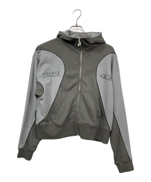 coldculture（コールドカルチャー）coldculture (コールドカルチャー) RUSH ZIP HOODIE グレー サイズ:Sの古着・服飾アイテム