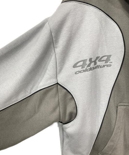 coldculture（コールドカルチャー）coldculture (コールドカルチャー) RUSH ZIP HOODIE グレー サイズ:Sの古着・服飾アイテム