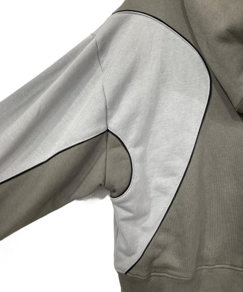 coldculture（コールドカルチャー）coldculture (コールドカルチャー) RUSH ZIP HOODIE グレー サイズ:Sの古着・服飾アイテム
