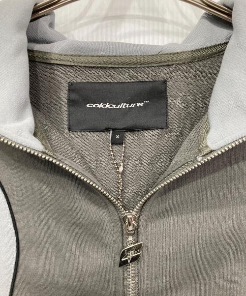 coldculture（コールドカルチャー）coldculture (コールドカルチャー) RUSH ZIP HOODIE グレー サイズ:Sの古着・服飾アイテム