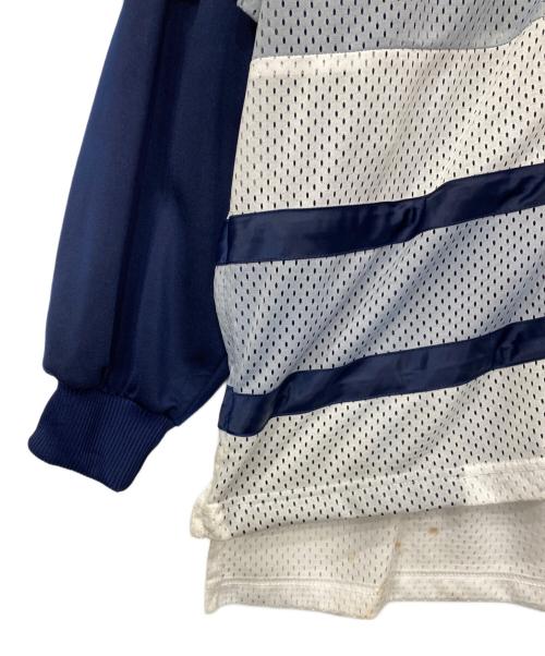 adidas（アディダス）adidas (アディダス) フェイクレイヤードメッシュトラックジャケット ネイビー サイズ:不明の古着・服飾アイテム