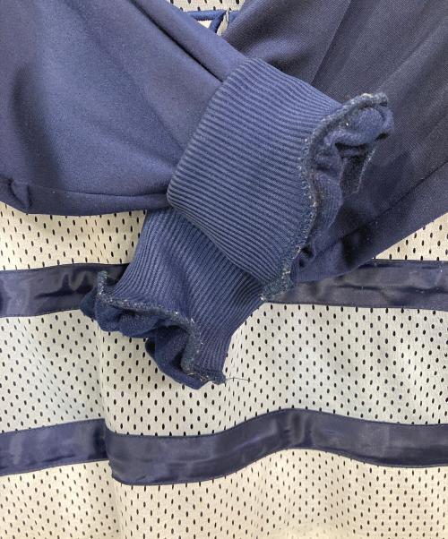 adidas（アディダス）adidas (アディダス) フェイクレイヤードメッシュトラックジャケット ネイビー サイズ:不明の古着・服飾アイテム