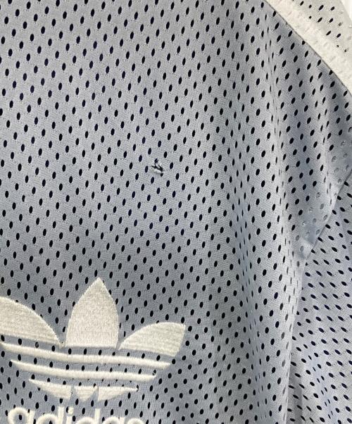 adidas（アディダス）adidas (アディダス) フェイクレイヤードメッシュトラックジャケット ネイビー サイズ:不明の古着・服飾アイテム