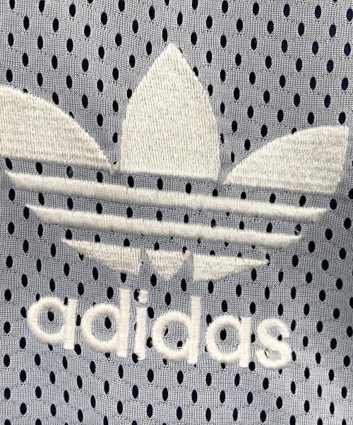 adidas（アディダス）adidas (アディダス) フェイクレイヤードメッシュトラックジャケット ネイビー サイズ:不明の古着・服飾アイテム