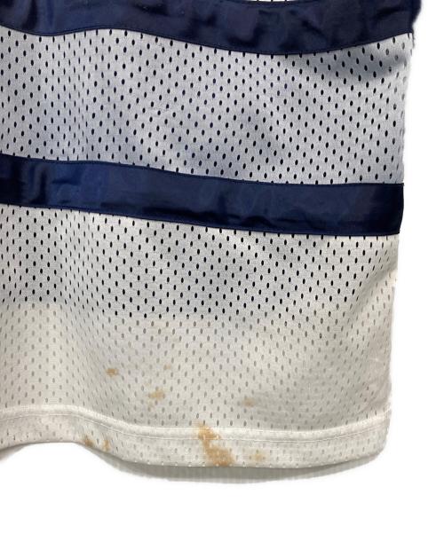 adidas（アディダス）adidas (アディダス) フェイクレイヤードメッシュトラックジャケット ネイビー サイズ:不明の古着・服飾アイテム