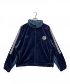 UMBRO×FREAK'S STOREアンブロ×フリークスストア）の古着「ベロアトラックジャケット」｜ブルー