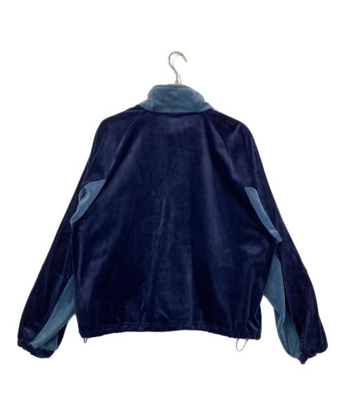 UMBRO（アンブロ）UMBRO (アンブロ) FREAK'S STORE (フリークスストア) ベロアトラックジャケット ブルー サイズ:XLの古着・服飾アイテム