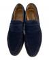 Crockett & Jones (クロケット＆ジョーンズ) BARNEYS NEWYORK (バーニーズ・ニューヨーク) スエードコインローファー ネイビー サイズ:不明：20000円