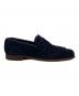 中古・古着 Crockett & Jones (クロケット＆ジョーンズ) BARNEYS NEWYORK (バーニーズ・ニューヨーク) スエードコインローファー ネイビー サイズ:不明：20000円