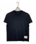 JIL SANDER+（ジルサンダープラス）の古着「ロゴラベルTシャツ」｜ブラック