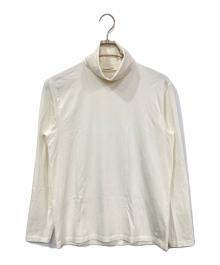 JIL SANDER+（ジルサンダープラス）の古着「タートルネックカットソー」｜ホワイト