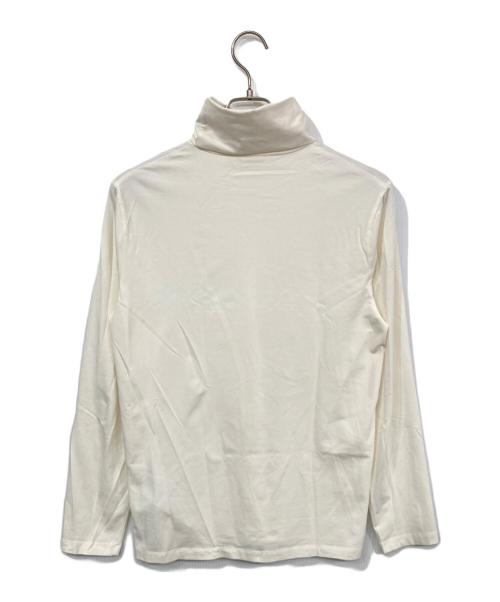 JIL SANDER+（ジルサンダープラス）JIL SANDER+ (ジルサンダープラス) タートルネックカットソー ホワイト サイズ:Mの古着・服飾アイテム