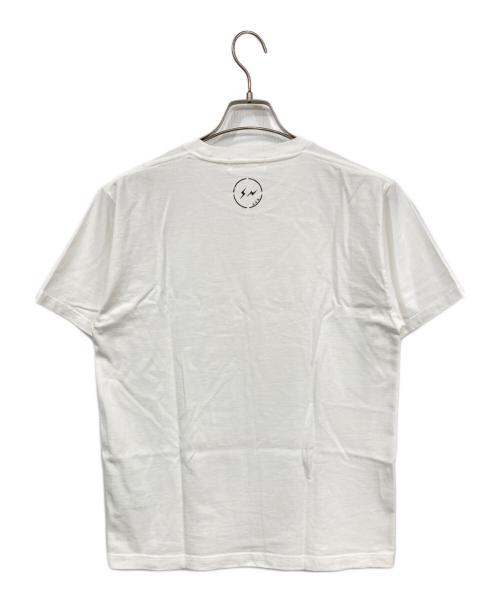 GOD SELECTION XXX（ゴッド セレクション トリプルエックス）GOD SELECTION XXX (ゴッド セレクション トリプルエックス) FRAGMENT DESIGN (フラグメントデザイン) THE 6TH ANNIVERSARY TEE ホワイト サイズ:Sの古着・服飾アイテム