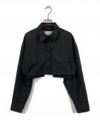 TODAYFULトゥデイフル）の古着「Pocket Short Shirts」｜ブラック