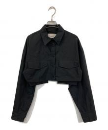TODAYFUL（トゥデイフル）の古着「Pocket Short Shirts」｜ブラック