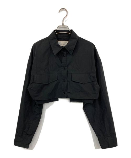 TODAYFUL（トゥデイフル）TODAYFUL (トゥデイフル) Pocket Short Shirts ブラック サイズ:FREEの古着・服飾アイテム