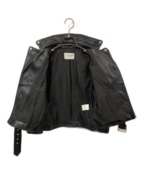beautiful people（ビューティフルピープル）beautiful people (ビューティフルピープル) vintage leather riders jacket ブラック サイズ:130の古着・服飾アイテム