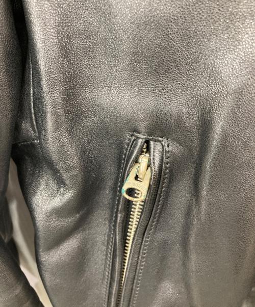 beautiful people（ビューティフルピープル）beautiful people (ビューティフルピープル) vintage leather riders jacket ブラック サイズ:130の古着・服飾アイテム