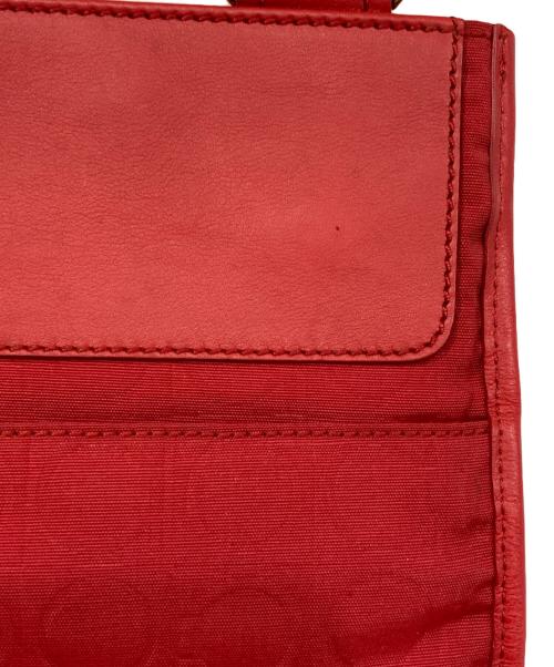 Salvatore Ferragamo（サルヴァトーレ フェラガモ）Salvatore Ferragamo (サルヴァトーレ フェラガモ) ガンチーニ柄ショルダーバッグ レッドの古着・服飾アイテム