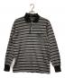 dunhill（ダンヒル）の古着「ウールニットポロシャツ」｜グレー×ブラック