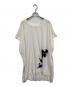 Vivienne Westwood RED LABEL（ヴィヴィアンウエストウッドレッドレーベル）の古着「グラフィックプリントカットソーワンピース」｜ホワイト