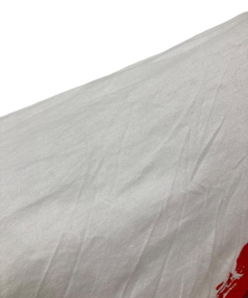 Vivienne Westwood RED LABEL（ヴィヴィアンウエストウッドレッドレーベル）Vivienne Westwood RED LABEL (ヴィヴィアンウエストウッドレッドレーベル) タッセルプリントカットソーワンピース ホワイト×レッド サイズ:2の古着・服飾アイテム