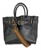 YOUNG & OLSEN The DRYGOODS STORE×FRAMeWORKヤングアンドオルセン ザ ドライグッズストア×フレームワーク）の古着「別注2WAYベルトバッグ」｜ブラック