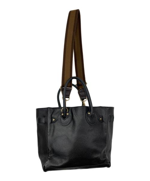 YOUNG & OLSEN The DRYGOODS STORE（ヤングアンドオルセン ザ ドライグッズストア）YOUNG & OLSEN The DRYGOODS STORE (ヤングアンドオルセン ザ ドライグッズストア) FRAMeWORK (フレームワーク) 別注2WAYベルトバッグ ブラックの古着・服飾アイテム
