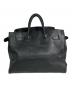 YOUNG & OLSEN The DRYGOODS STORE (ヤングアンドオルセン ザ ドライグッズストア) エンボスレザーベルトトートバッグ ブラック：15000円