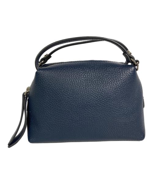 GIANNI CHIARINI（ジャンニ キアリーニ）GIANNI CHIARINI (ジャンニ キアリーニ) 2WAYショルダーバッグ ネイビーの古着・服飾アイテム