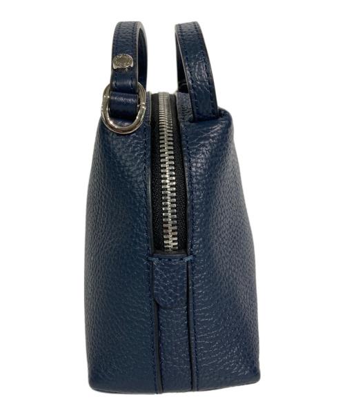 GIANNI CHIARINI（ジャンニ キアリーニ）GIANNI CHIARINI (ジャンニ キアリーニ) 2WAYショルダーバッグ ネイビーの古着・服飾アイテム