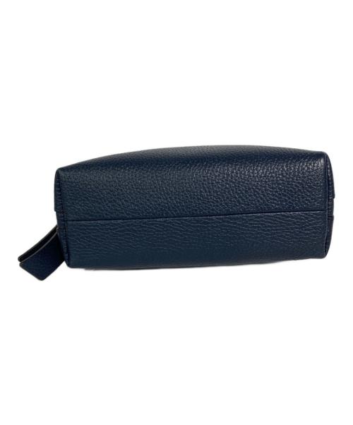 GIANNI CHIARINI（ジャンニ キアリーニ）GIANNI CHIARINI (ジャンニ キアリーニ) 2WAYショルダーバッグ ネイビーの古着・服飾アイテム