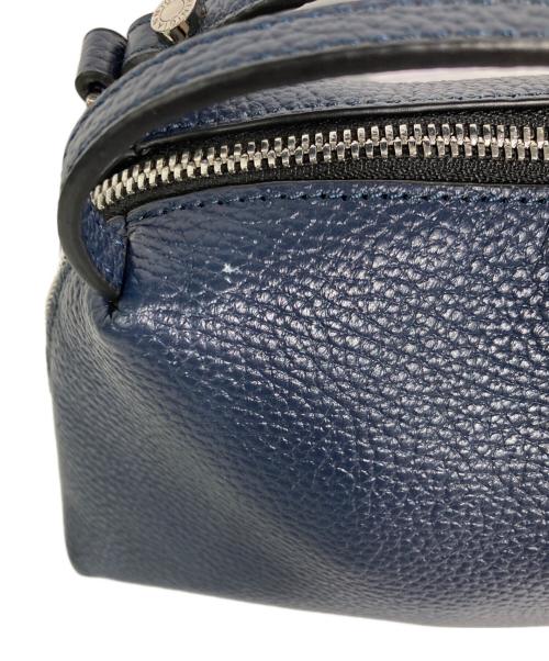 GIANNI CHIARINI（ジャンニ キアリーニ）GIANNI CHIARINI (ジャンニ キアリーニ) 2WAYショルダーバッグ ネイビーの古着・服飾アイテム