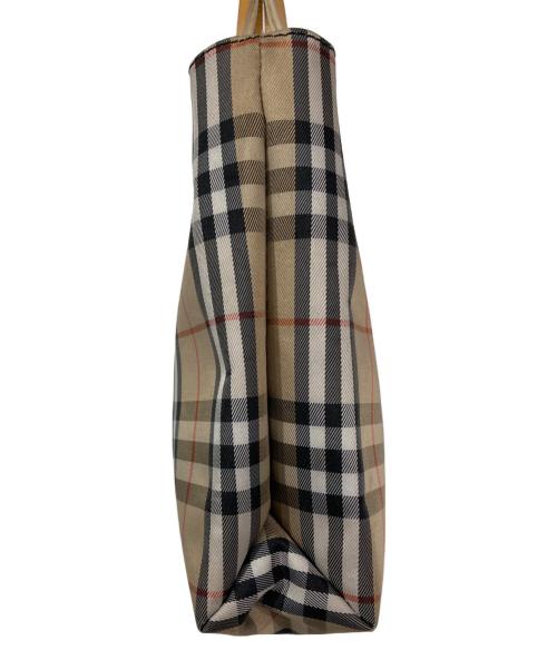 BURBERRY LONDON（バーバリーロンドン）BURBERRY LONDON (バーバリーロンドン) ミニバーバリーチェックバッグ ブラウンの古着・服飾アイテム