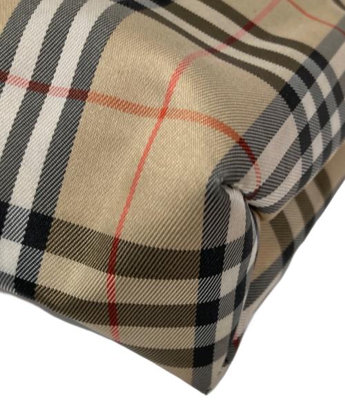 BURBERRY LONDON（バーバリーロンドン）BURBERRY LONDON (バーバリーロンドン) ミニバーバリーチェックバッグ ブラウンの古着・服飾アイテム