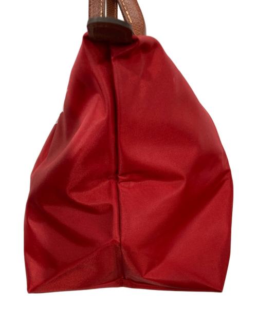LONGCHAMP（ロンシャン）LONGCHAMP (ロンシャン) ル・プリアージュトートバッグ(M) レッドの古着・服飾アイテム