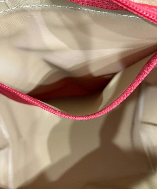 LONGCHAMP（ロンシャン）LONGCHAMP (ロンシャン) ル・プリアージュトートバッグ(M) レッドの古着・服飾アイテム