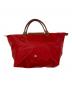 LONGCHAMP (ロンシャン) ル・プリアージュトートバッグ(M) レッド：13000円