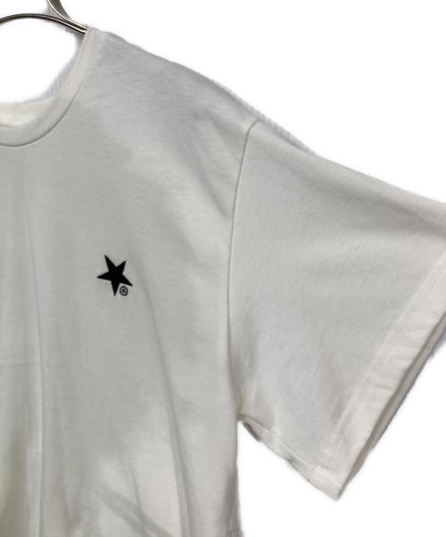CONVERSE TOKYO（コンバーストウキョウ）CONVERSE TOKYO (コンバーストウキョウ) フリル切替Tシャツ ホワイト サイズ:1の古着・服飾アイテム