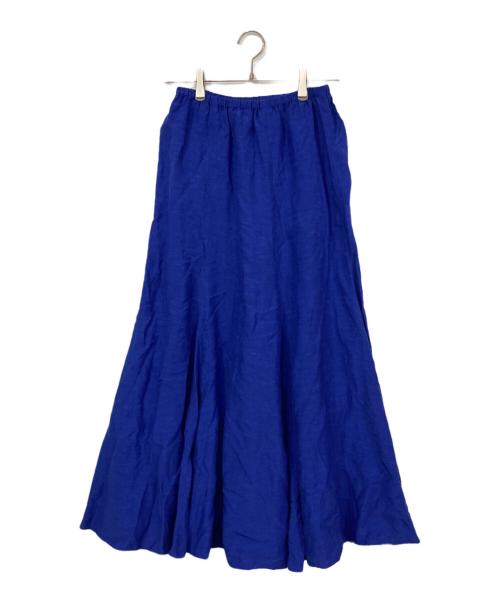 Plage（プラージュ）Plage (プラージュ) glace flare スカート ブルー サイズ:38の古着・服飾アイテム