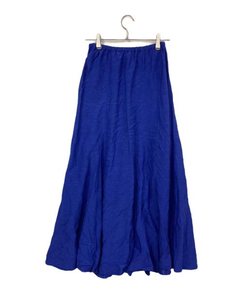 Plage（プラージュ）Plage (プラージュ) glace flare スカート ブルー サイズ:38の古着・服飾アイテム