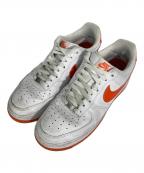 NIKEナイキ）の古着「Nike Air Force 1 Low」｜ホワイト×オレンジ