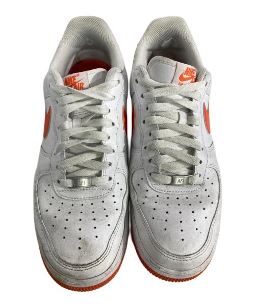 NIKE（ナイキ）NIKE (ナイキ) Nike Air Force 1 Low ホワイト×オレンジ サイズ:28.0の古着・服飾アイテム