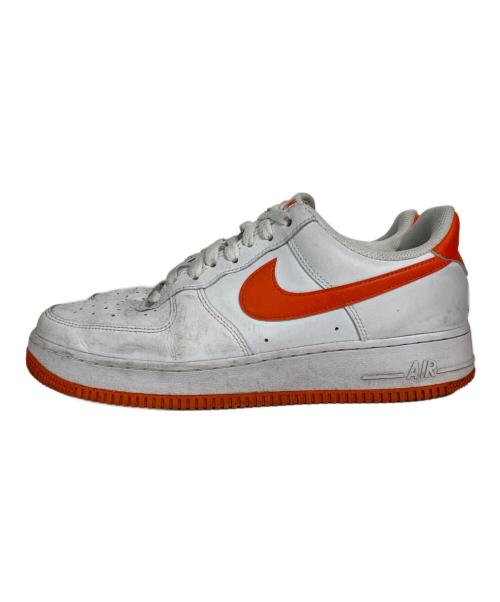 NIKE（ナイキ）NIKE (ナイキ) Nike Air Force 1 Low ホワイト×オレンジ サイズ:28.0の古着・服飾アイテム