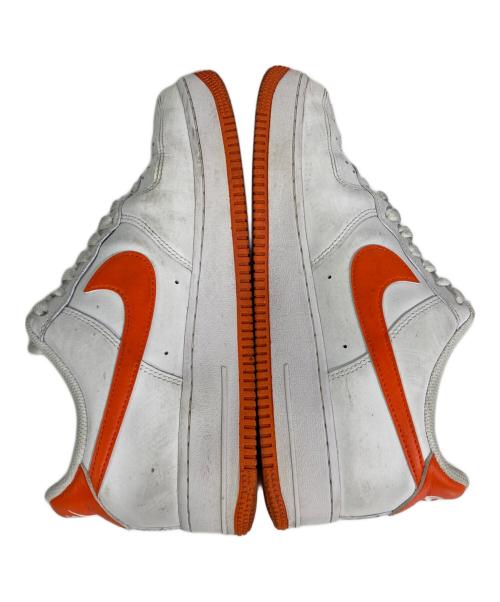 NIKE（ナイキ）NIKE (ナイキ) Nike Air Force 1 Low ホワイト×オレンジ サイズ:28.0の古着・服飾アイテム