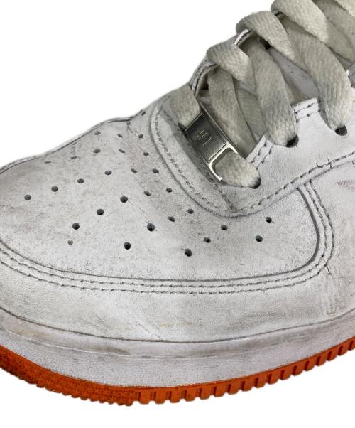 NIKE（ナイキ）NIKE (ナイキ) Nike Air Force 1 Low ホワイト×オレンジ サイズ:28.0の古着・服飾アイテム