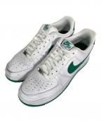 NIKEナイキ）の古着「Nike Air Force 1 Low」｜ホワイト×グリーン