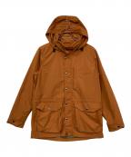 AIGLEエーグル）の古着「フーデッドジャケット」｜オレンジ