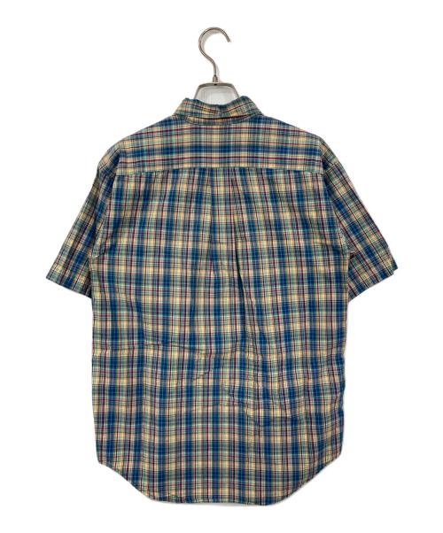 RALPH LAUREN（ラルフローレン）RALPH LAUREN (ラルフローレン) 半袖チェックシャツ グリーン サイズ:Lの古着・服飾アイテム